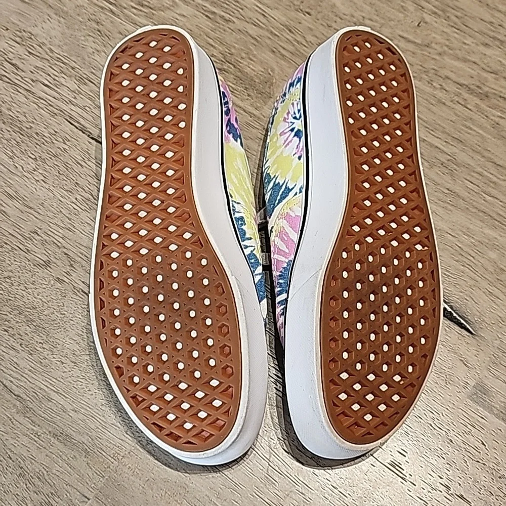 Vans Unisex tie dye sneakers womans size 8.5 or mens 7 - Picture 11 of 11